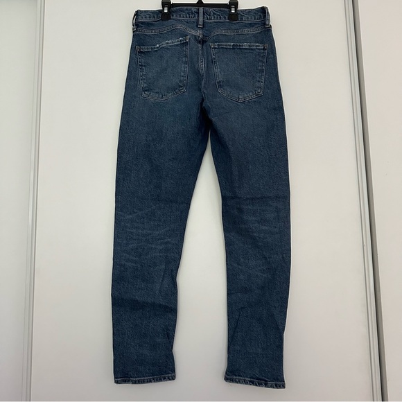 Agolde “Toni” skinny jeans in medium blue in size 27. - Picture 2 of 7
